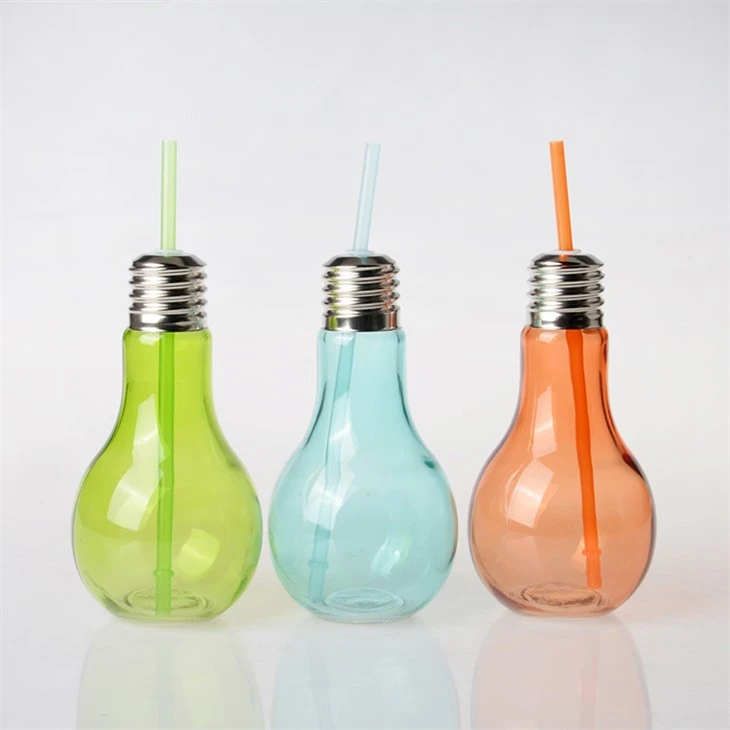 Light Bulb Beverage Bottle