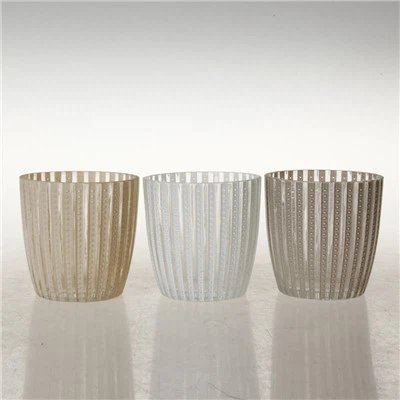 מחזיקי אורות תה מזכוכית תלויים