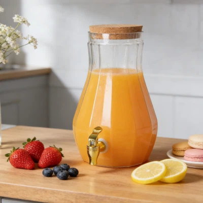 פפאיה-מתקן משקאות בצורת זכוכית